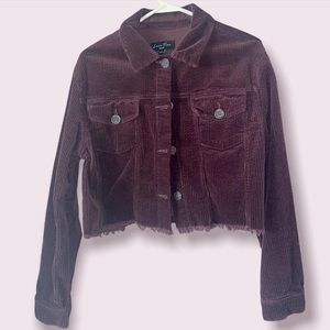 Purple Corduroy Jacket